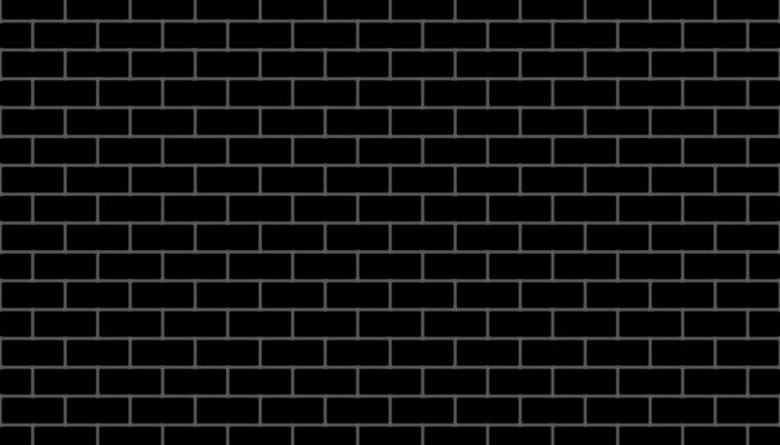 Black Brickwall Wallpaper