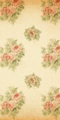 Vintage Flower Wallpaper thumbnail