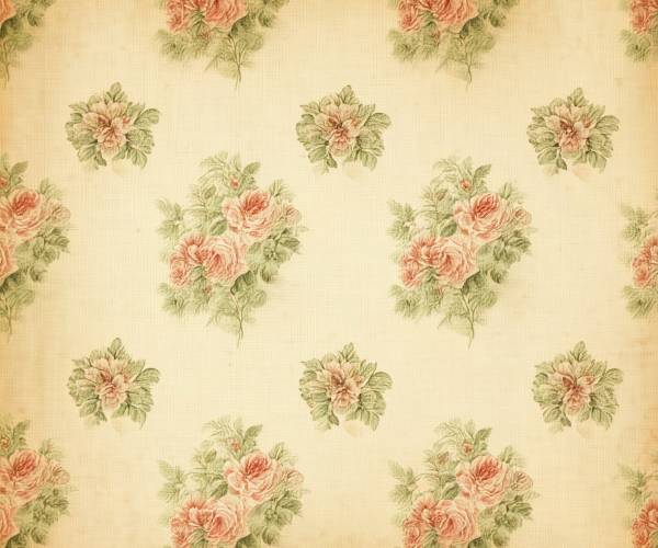 Vintage Flower Wallpaper